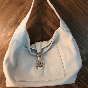 White Leather Dooney & Bourke Hobo